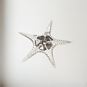 Cast Pewter Small Fancy Starfish ornament