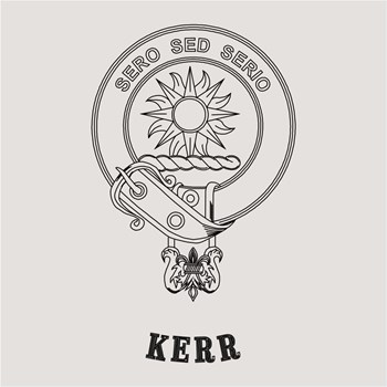 Clan crest Kerr Choose your Product Clan crest Kerr Choose your Product