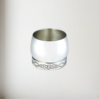 Pewter celtic Whisky Tot