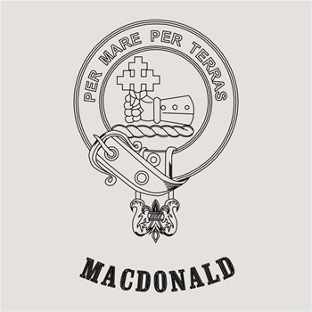 Clan crest MAcdonald Choose your Product Clan crest MAcdonald Choose your Product