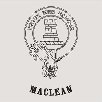 Clan crest Maclean Choose your Product