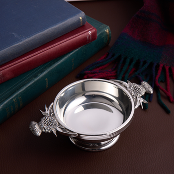 Thistle Handle Medium Quaich Thistle Handle Medium Quaich