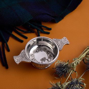 Claddagh Small Pewter Quaich Claddagh Small Pewter Quaich