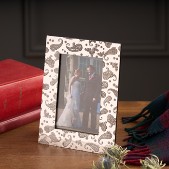 Paisley Pewter 6"X4" Picture Frame