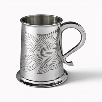 Skye Celtic Pewter Tankard Skye Celtic Pewter Tankard