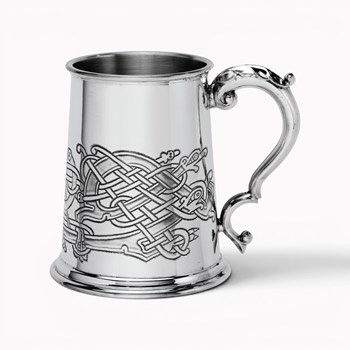 Celtic Birds Pewter Tankard Celtic Birds Pewter Tankard