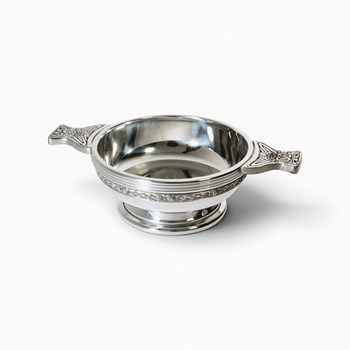 Celtic Band Medium Pewter Quaich