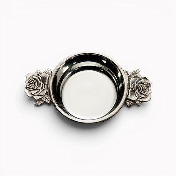 Plain Pewter Quaich