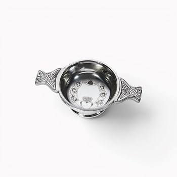 Claddagh Small Pewter Quaich Claddagh Small Pewter Quaich