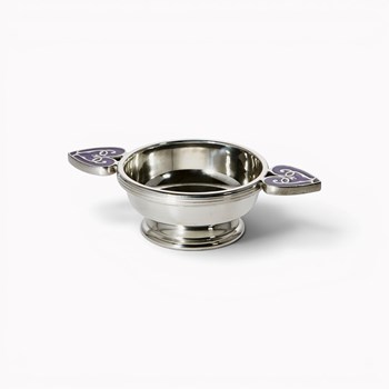 43ST-HH Standard Purple Heart of the Highlands Quaich