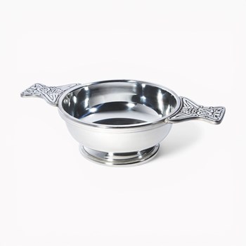 Pewter Large Plus "X" Quaich Pewter Large Plus "X" Quaich
