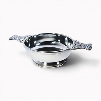 Extra Large Pewter Quaich