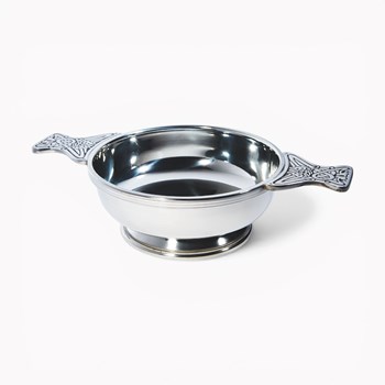 Extra Large Pewter Quaich