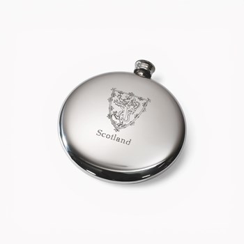 Lion Of Scotland 4oz Pewter Sporran Flask