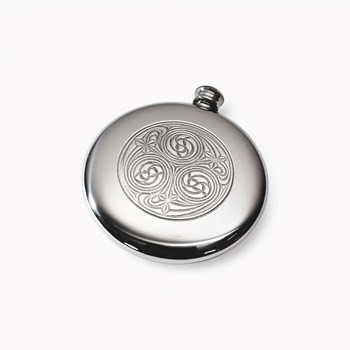Kells Pewter Sporran Flask Kells Pewter Sporran Flask