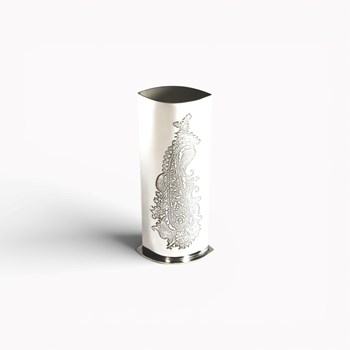 Paisley Pewter Budvase