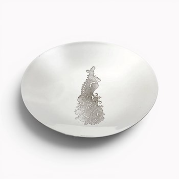 Paisley Pewter Bowl