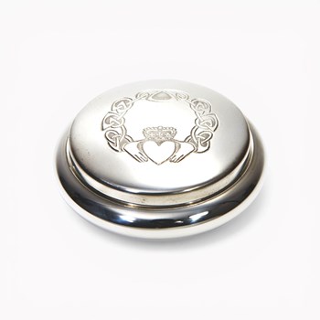 Claddagh Pewter Georgian Trinket Box
