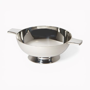 Small Silver Plated Plain Quaich Small Silver Plated Plain Quaich