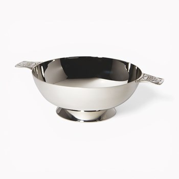 Silver Plated 4" Celtic Quaich Silver Plated 4" Celtic Quaich