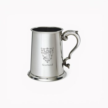 Lion Of Scotland Pewter Tankard