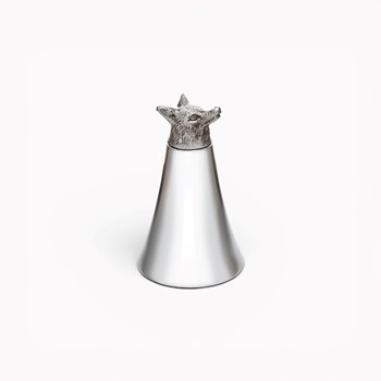 Fox Head 5oz Pewter Jigger Cup