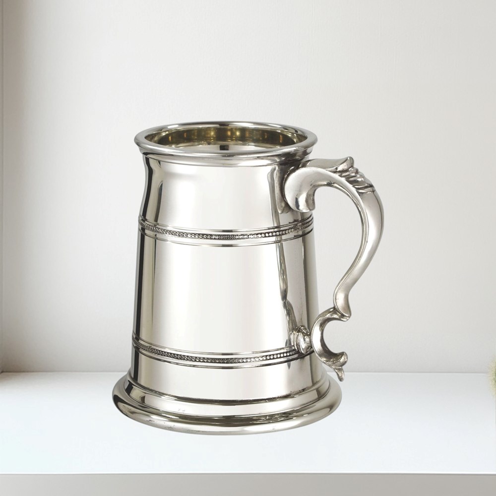 Old London One Pint Pewter Tankard Extra Heavy Old London pewter Tankard