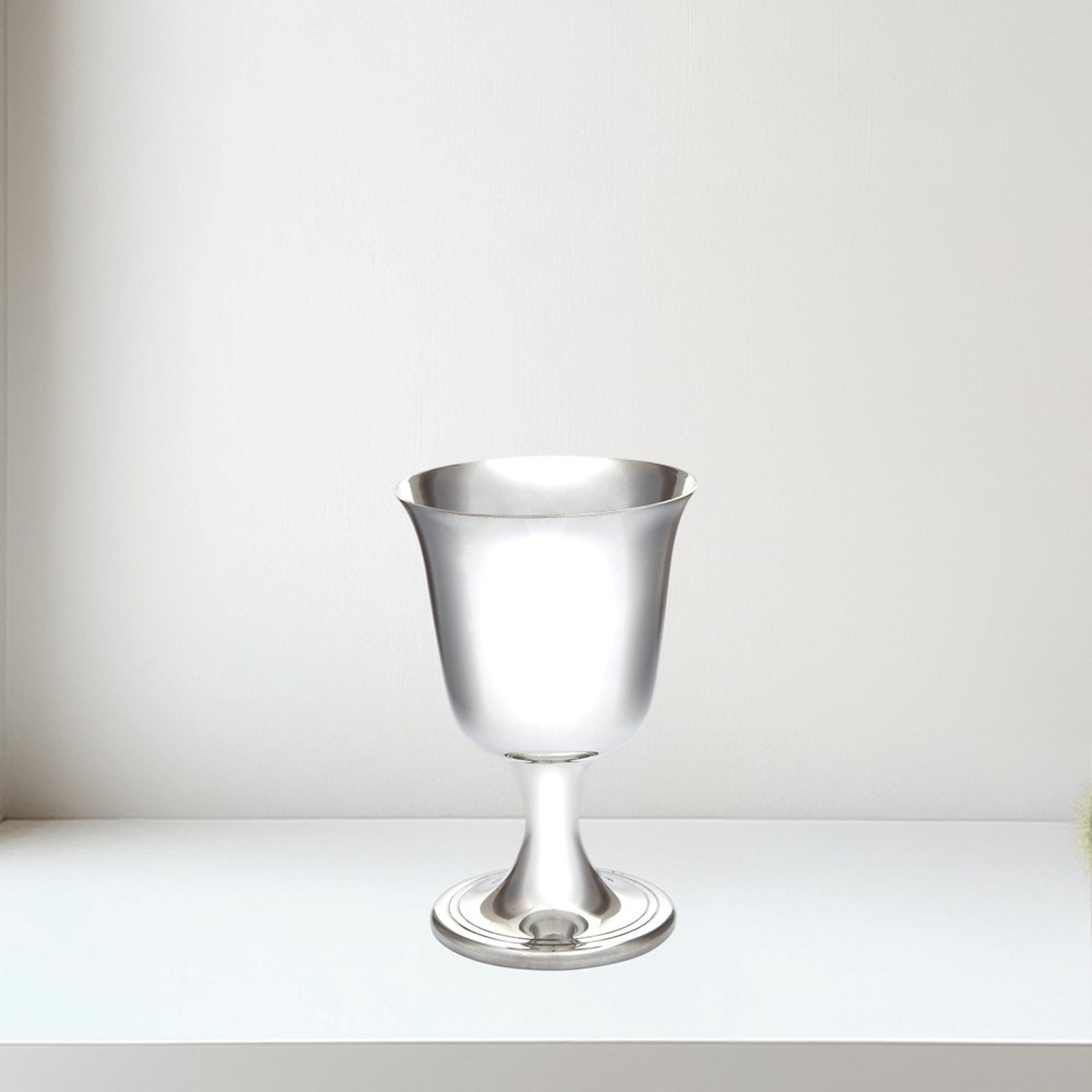 Small Bell Pewter Goblet