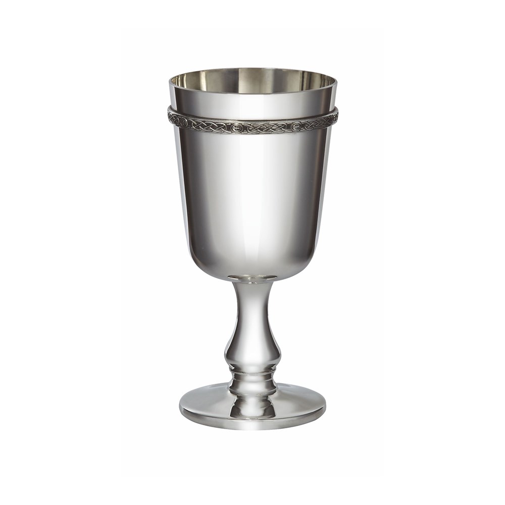 Pewter Celtic Band Goblet