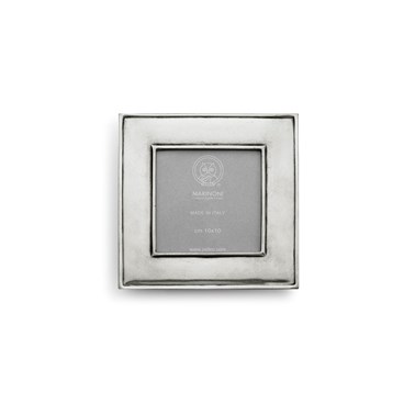Pewter wide picture frame square 15,5 cm x 15,5 cm (10 cm x 10 cm)