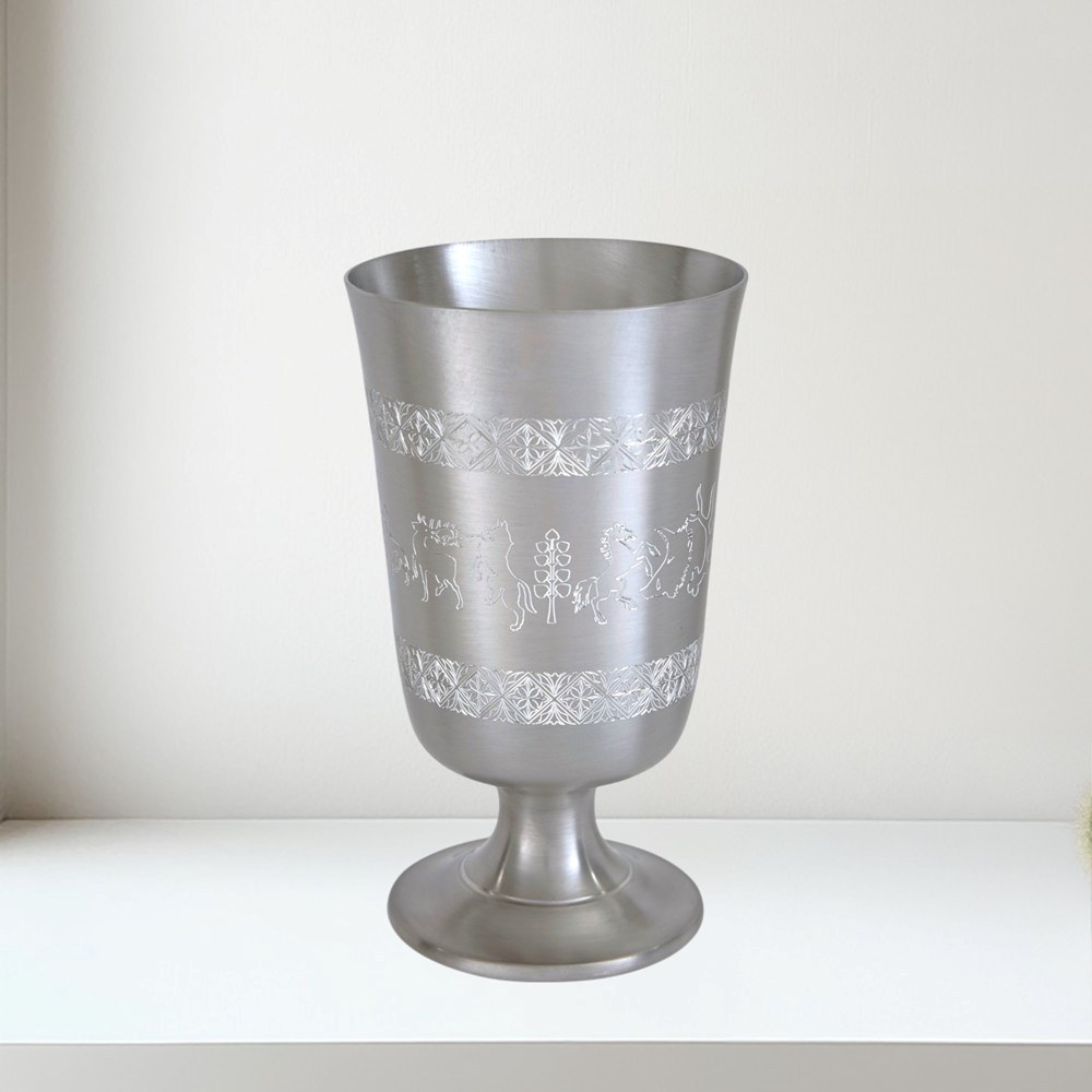 Medieval Hunting Scene Chalice | Medieval Hunting Scene Chalice medieval hunting chalice