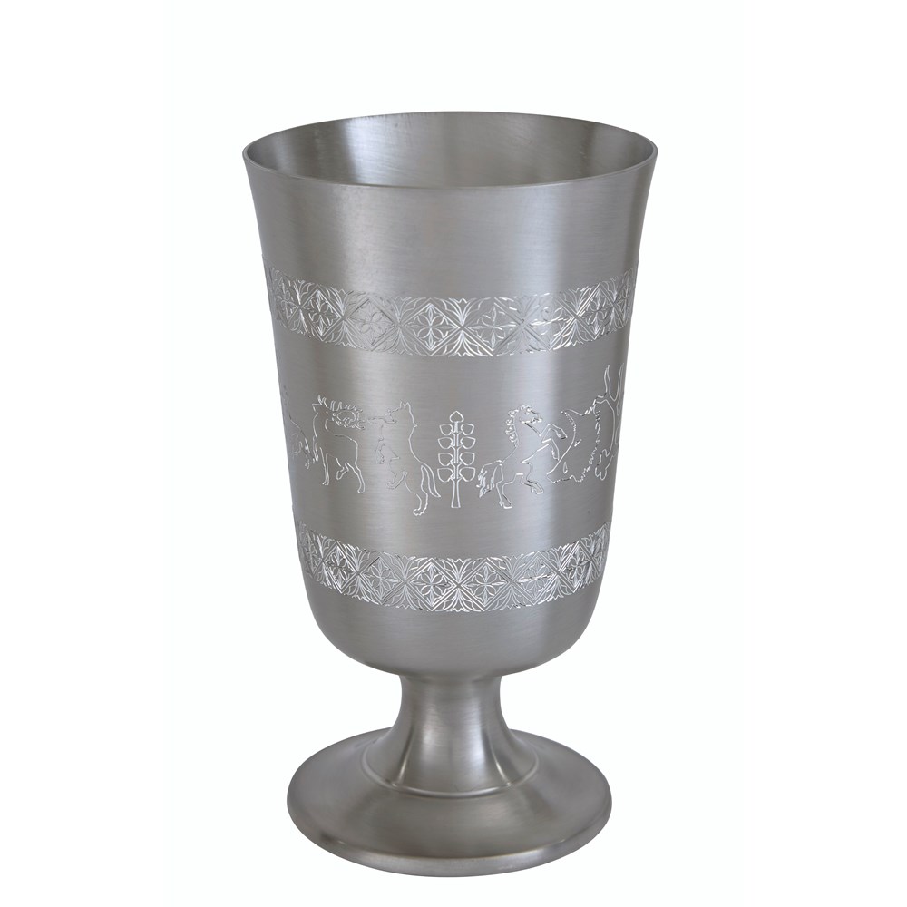 Medieval Hunting Scene Chalice