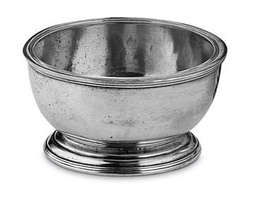 Pewter round bowl