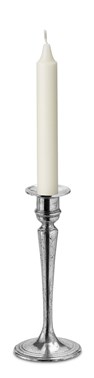 Pewter classic candle holder tall