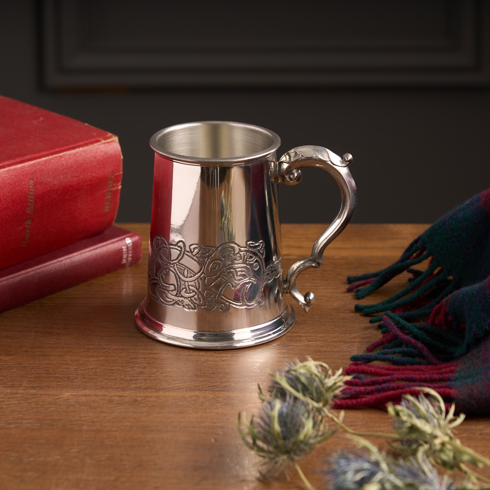 Celtic Dragon Pewter Tankard Celtic Dragon Pewter Tankard