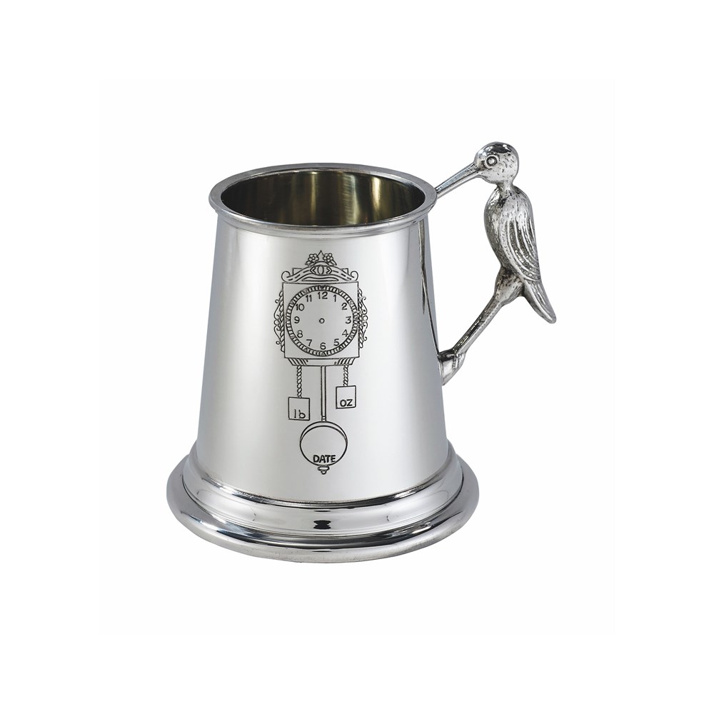 Baby Data Pewter Baby Mug