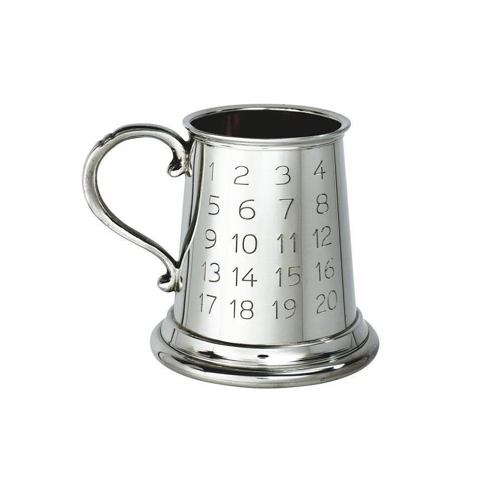 Pewter Tutor Quarter Pint Baby Mug