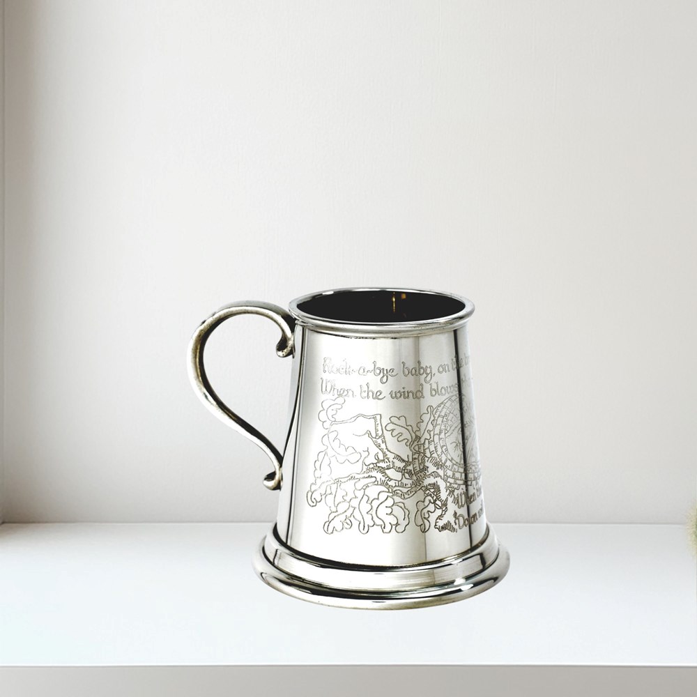 Rock A Bye Baby Quarter Pint Baby Mug Rock A Bye Baby quarter pint Baby Mug