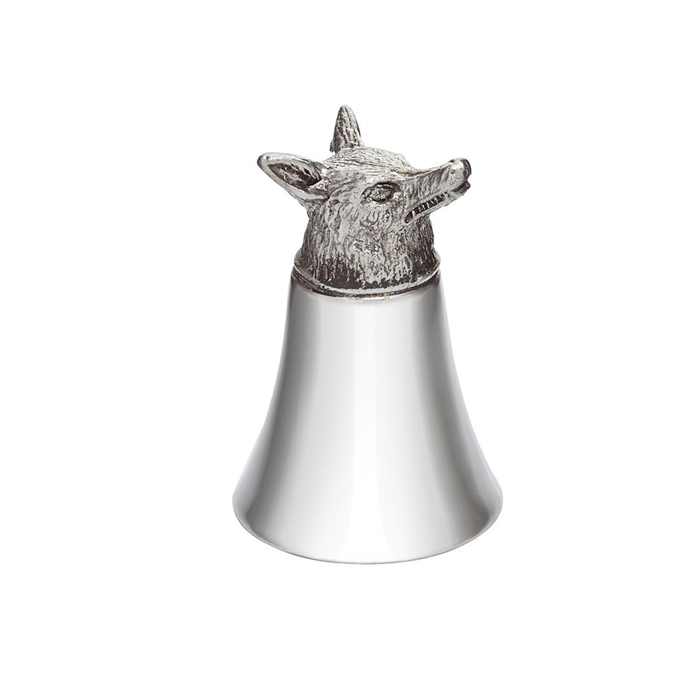3oz Fox Head Pewter Jigger Cup