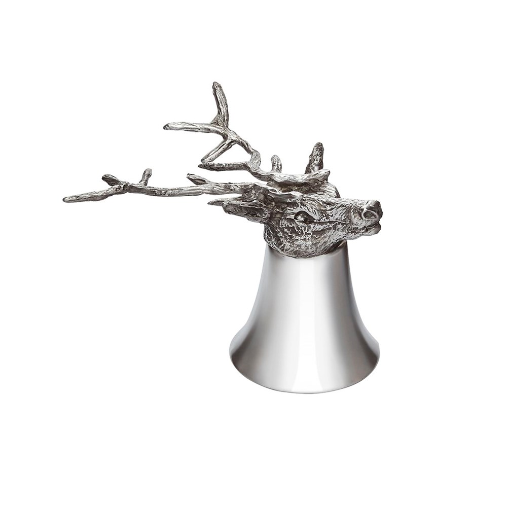 3oz Stag Head Pewter Jigger Cup