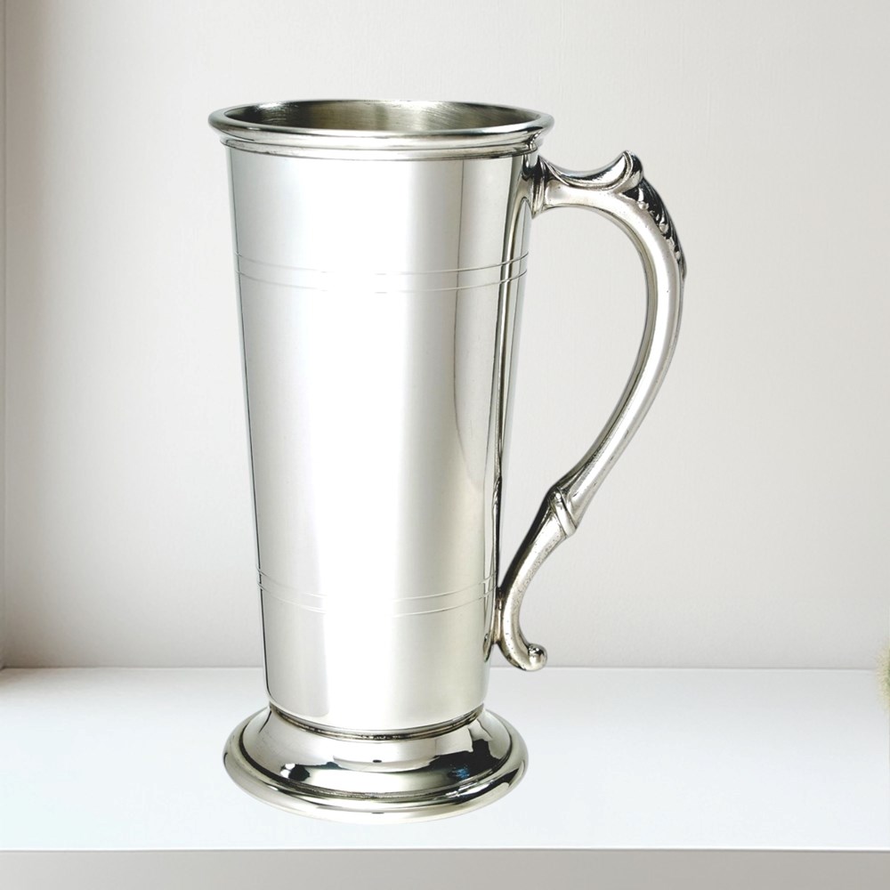 Lager One Pint Pewter Tankard
