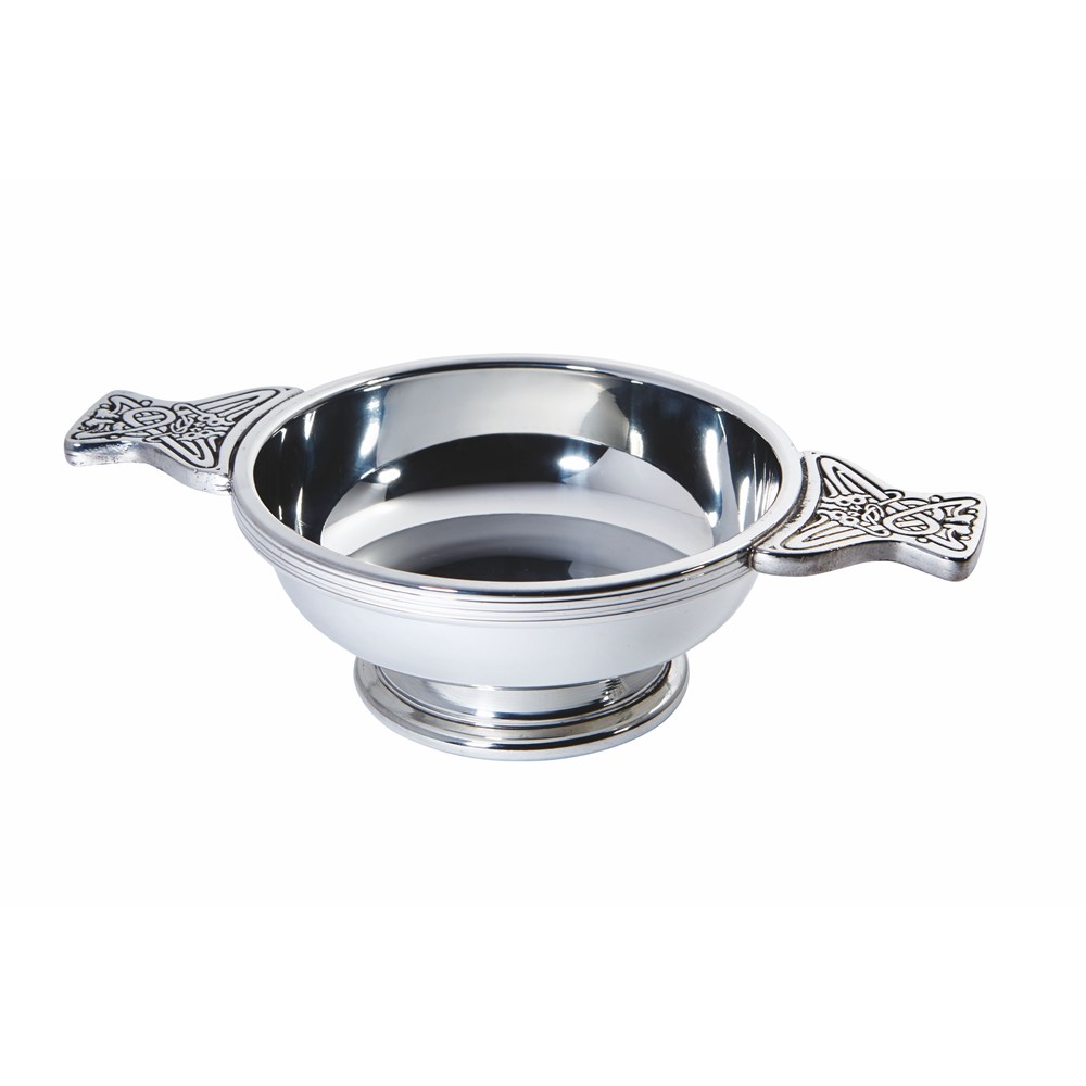 Large Pewter Quaich