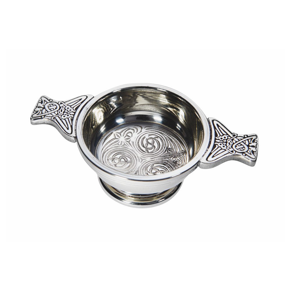 Small Kells Pewter Quaich