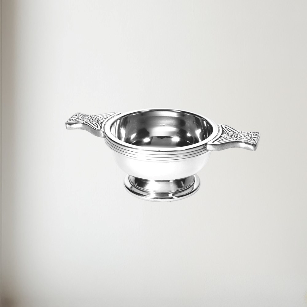 Small Pewter Quaich