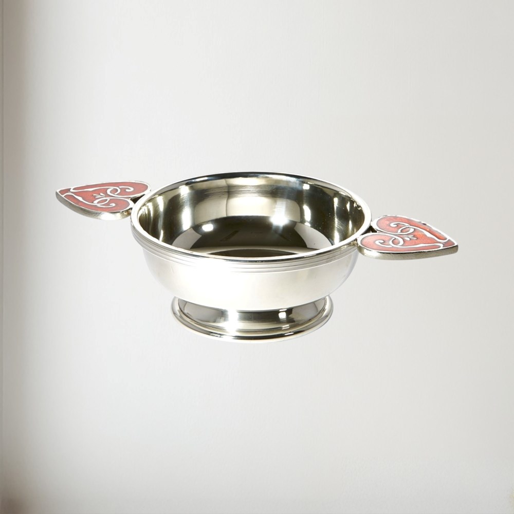 "X" Red Heart Of The Highlands Quaich 43X-HH "X" Red Heart of the Highlands Quaich