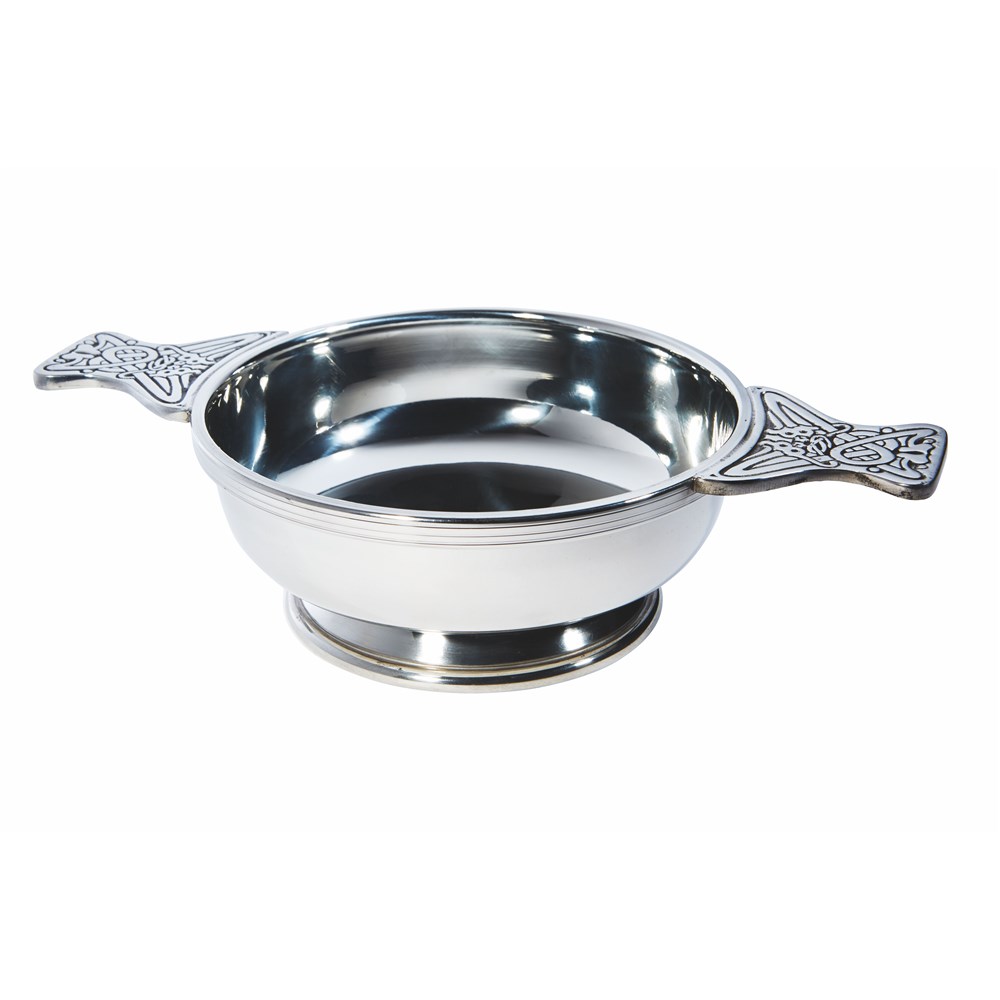 Extra Large Pewter Quaich