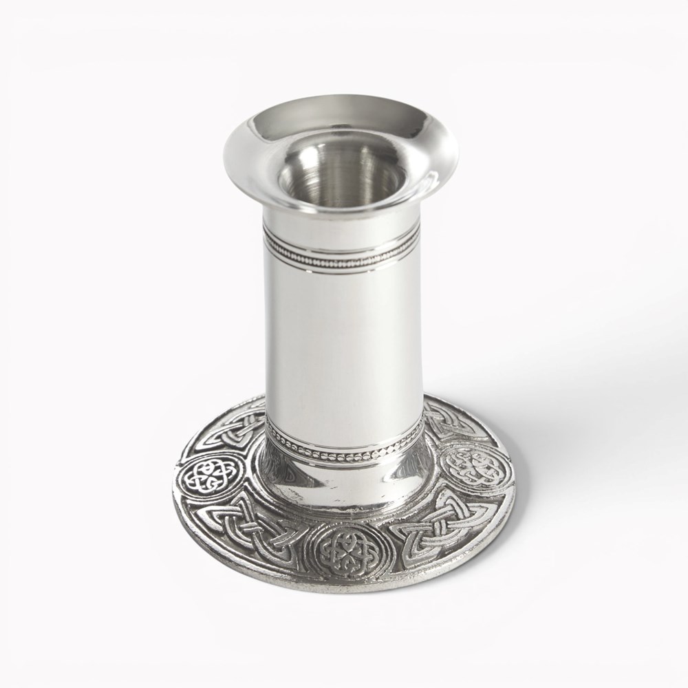 Celtic Pewter Candle Holder Large Celtic Pewter Candle Holder Large