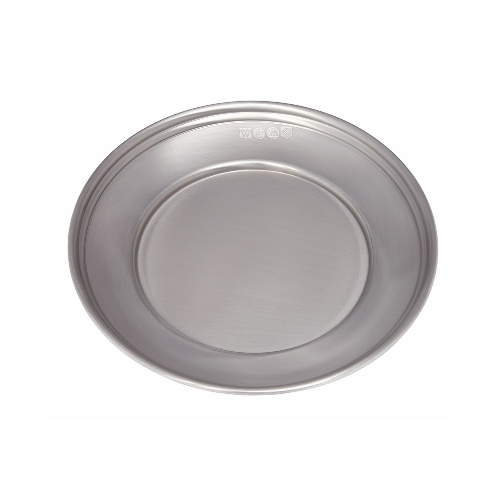 Small Antique Finish Pewter Plate