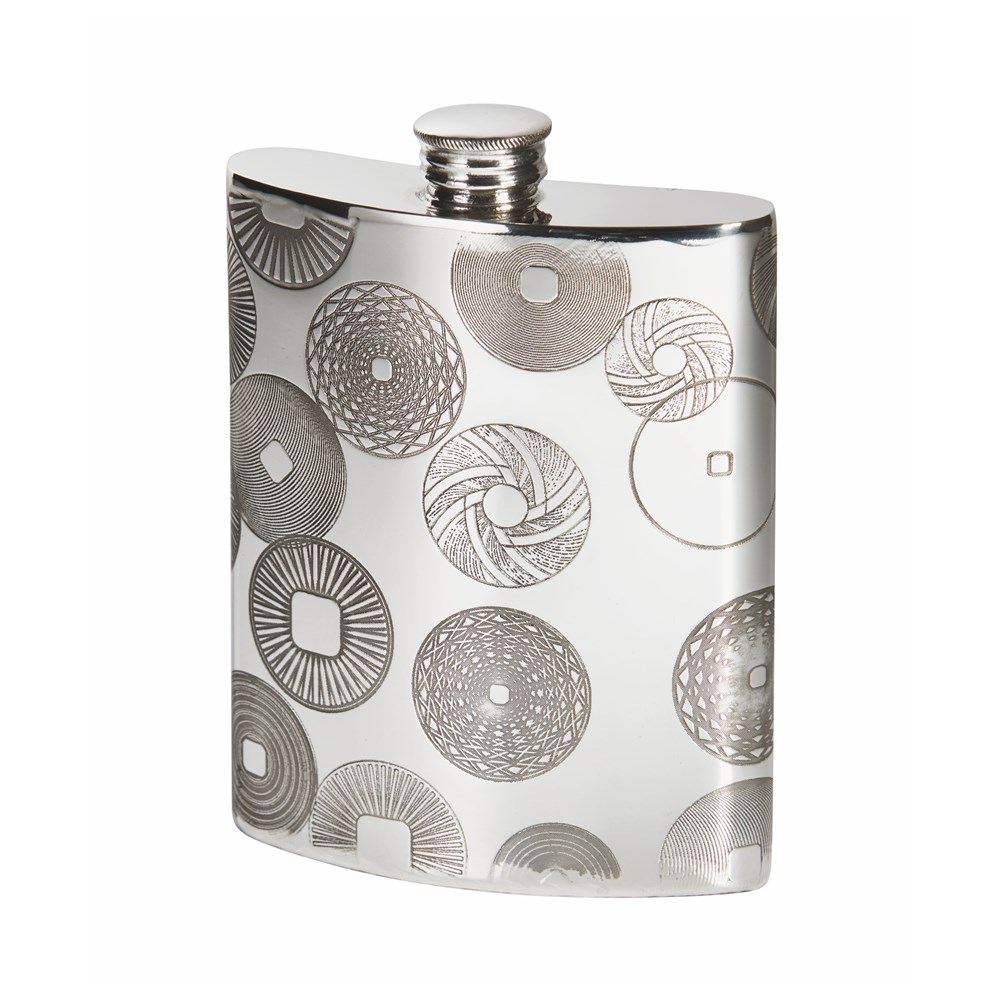 Millstones 6oz Kidney Spirit Hip Flask