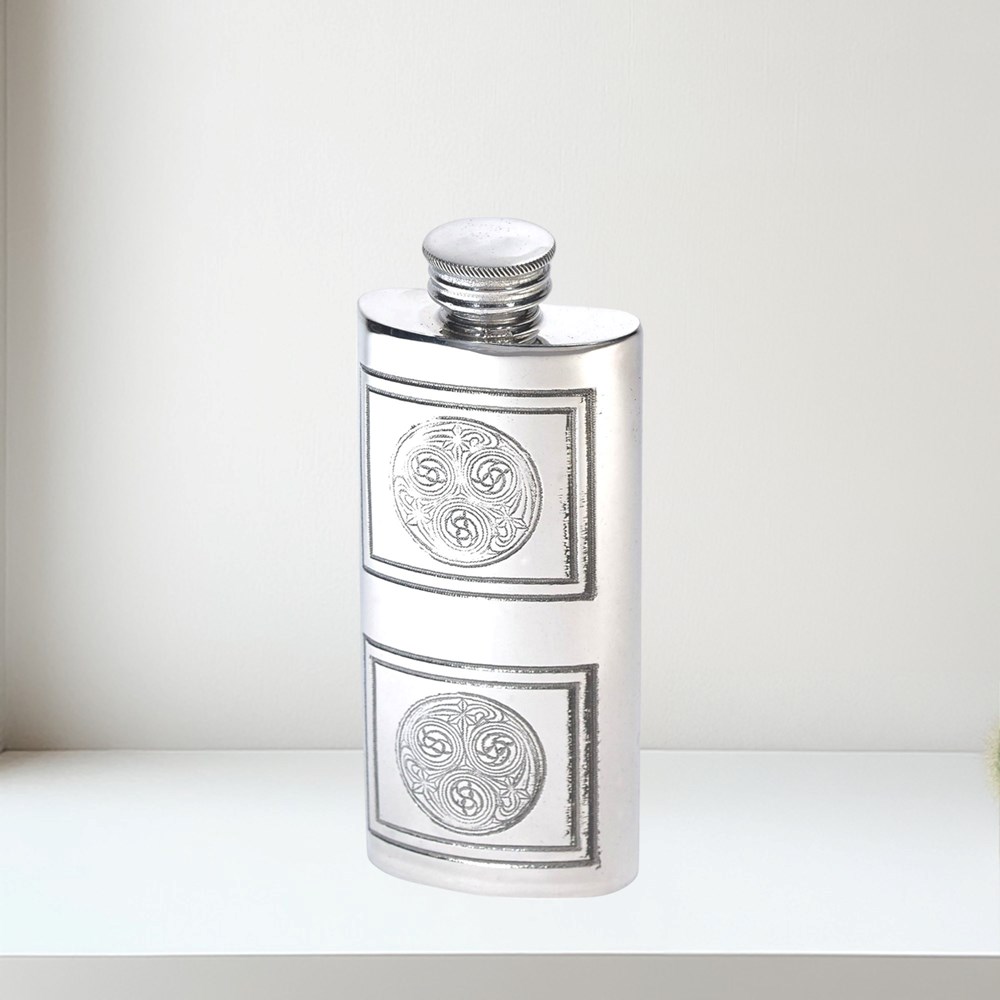2oz Kells Purse Pewter Purse Flask